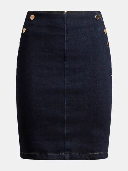 GUESS DONNA - ULTRA MIDI SKIRT - UNICO