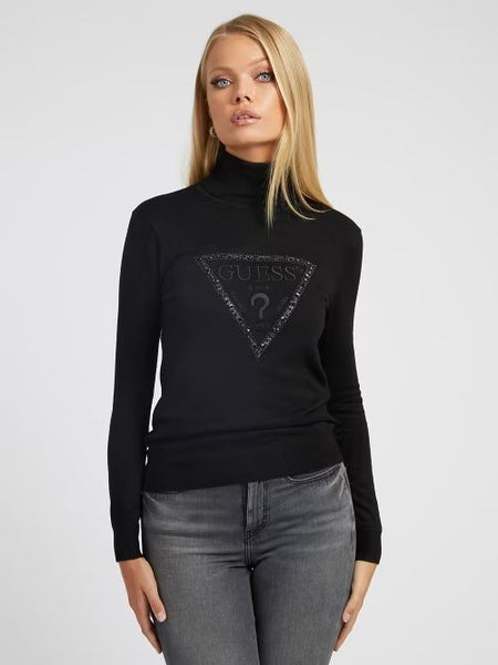GUESS DONNA - NOEMI TN LS SWTR - NERO