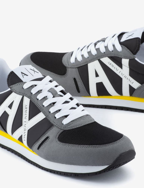 ARMANI EXCHANGE UOMO - SNEAKER - GRIGIO/NERO