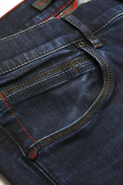 BUGATTI UOMO - JEANS FLEXITY - DENIM BLU SCURO
