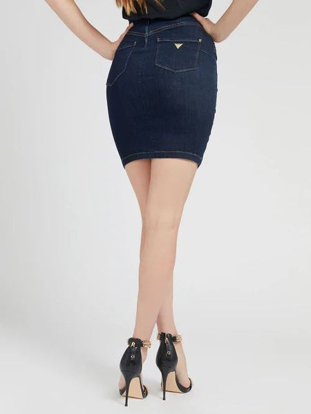 GUESS DONNA - ULTRA MIDI SKIRT - UNICO