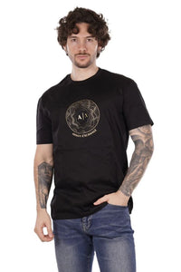 ARMANI EXCHANGE UOMO - T-SHIRT - NERO