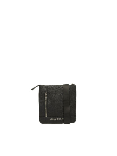 ARMANI EXCHANGE UOMO - MAN'S FLAT CROSSBODY - NERO