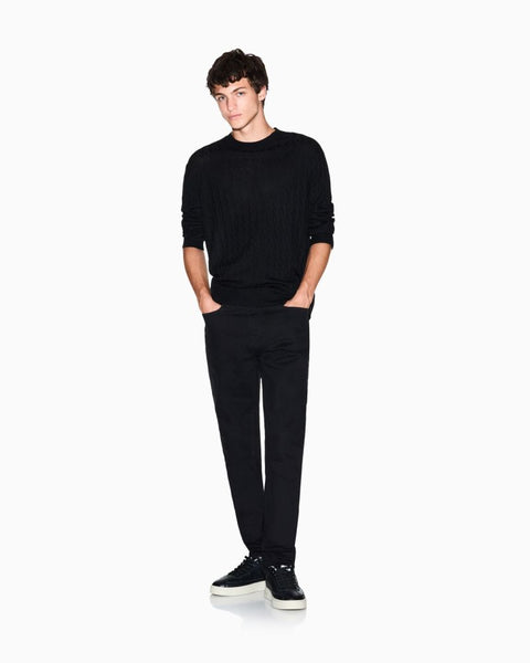 ARMANI EXCHANGE UOMO - PULLOVER - NERO