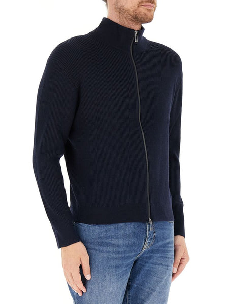 ARMANI EXCHANGE UOMO - CARDIGAN - BLU