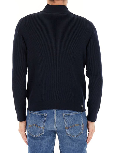 ARMANI EXCHANGE UOMO - CARDIGAN - BLU