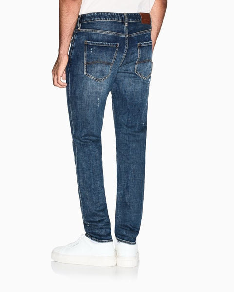 ARMANI EXCHANGE UOMO - 5 POCKETS PANT - DENIM BLU