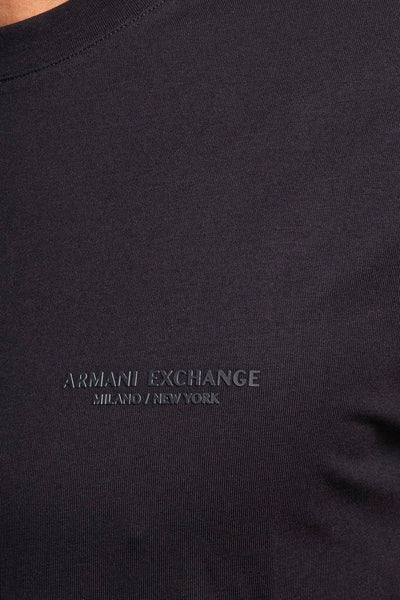 ARMANI EXCHANGE UOMO - T-SHIRT - BLU