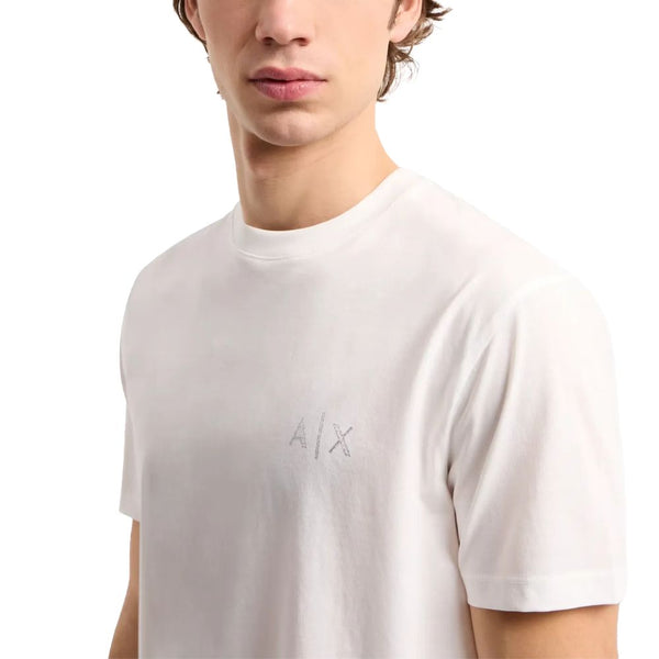 ARMANI EXCHANGE UOMO - T-SHIRT - BIANCO