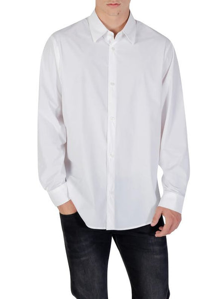 ARMANI EXCHANGE UOMO - SHIRT - BIANCO