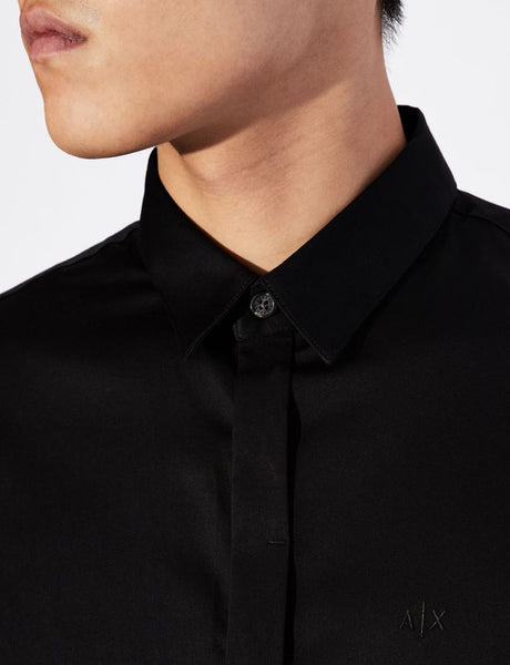 ARMANI EXCHANGE UOMO - SHIRT - NERO