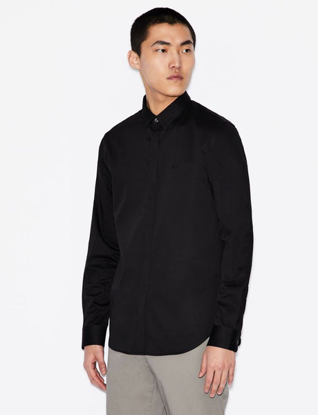 ARMANI EXCHANGE UOMO - SHIRT - NERO
