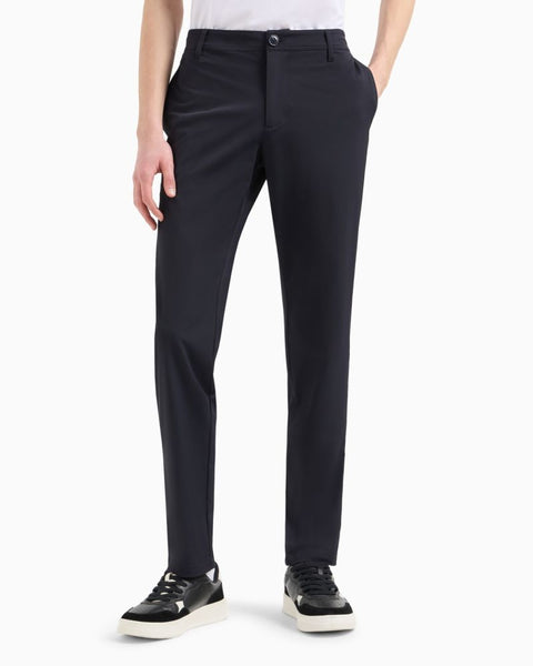 ARMANI EXCHANGE UOMO - TROUSER - BLU