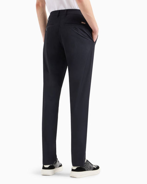ARMANI EXCHANGE UOMO - TROUSER - BLU