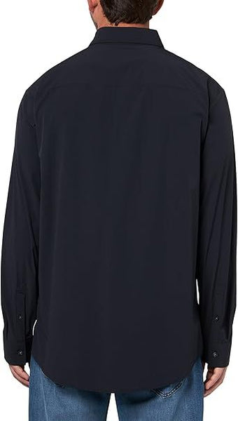 ARMANI EXCHANGE UOMO - SHIRT - BLU