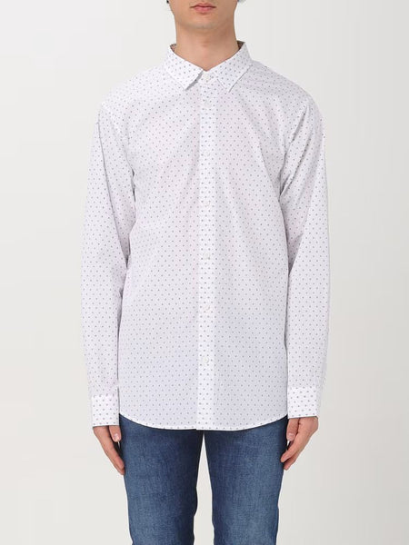 ARMANI EXCHANGE UOMO - SHIRT - BIANCO