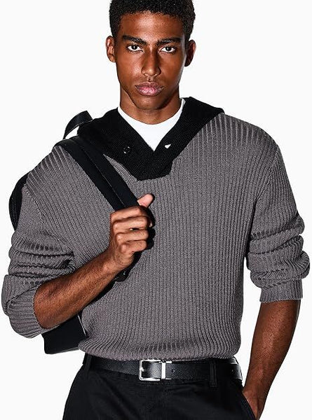 ARMANI EXCHANGE UOMO - PULLOVER - NERO