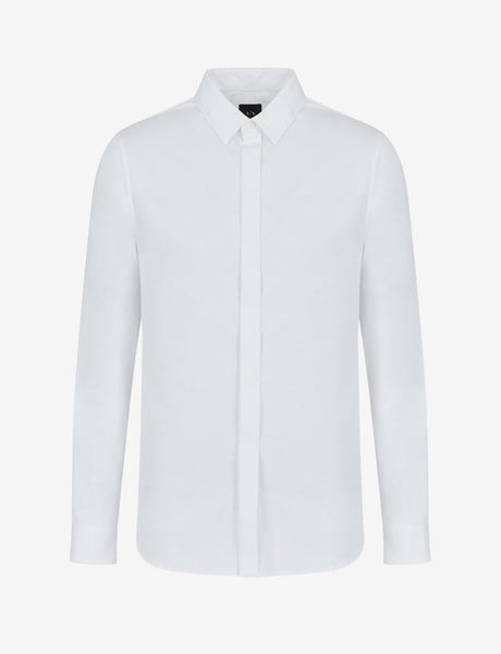 ARMANI EXCHANGE UOMO - CAMICIA - BIANCO