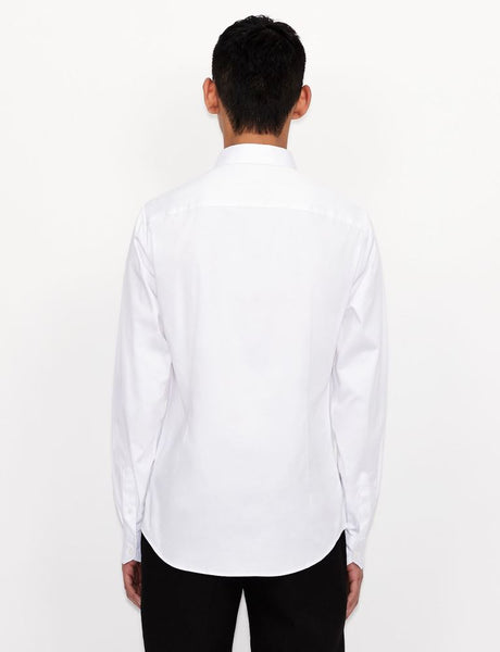 ARMANI EXCHANGE UOMO - CAMICIA - BIANCO