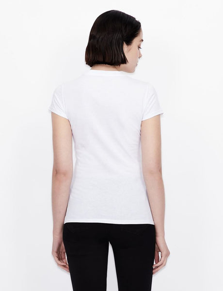 ARMANI EXCHANGE DONNA - T-SHIRT - BIANCO