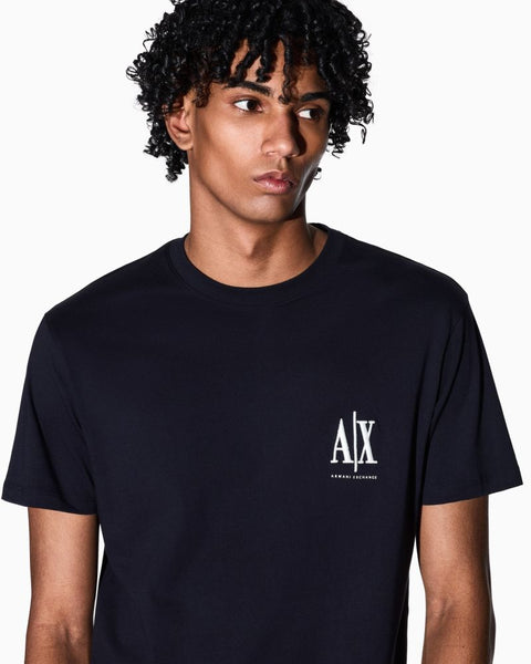 ARMANI EXCHANGE UOMO - T-SHIRT - BLU