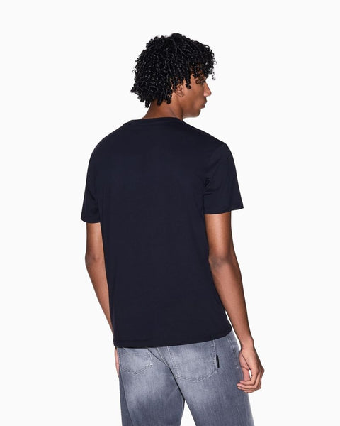 ARMANI EXCHANGE UOMO - T-SHIRT - BLU