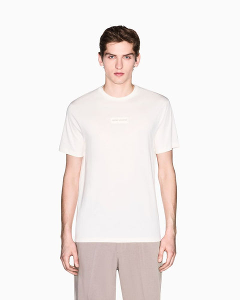 ARMANI EXCHANGE UOMO - T-SHIRT - CREMA