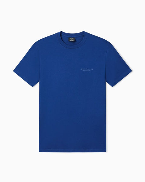 ARMANI EXCHANGE UOMO - T-SHIRT - BLU