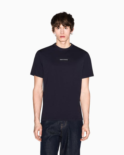 ARMANI EXCHANGE UOMO - T-SHIRT - BLU