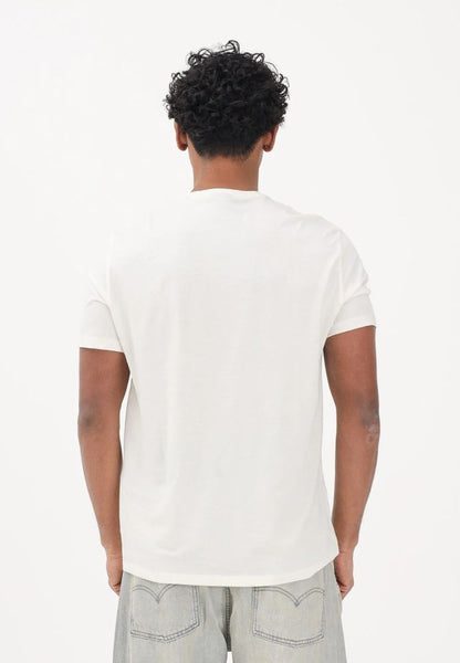 ARMANI EXCHANGE UOMO - T-SHIRT - CREMA