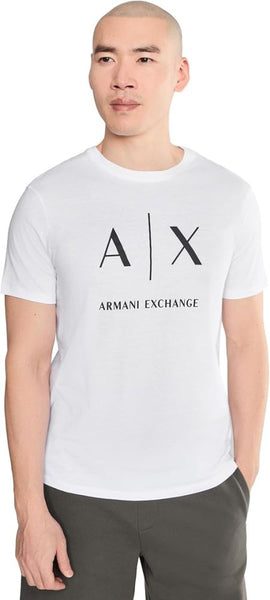 ARMANI EXCHANGE UOMO - T-SHIRT - BIANCO