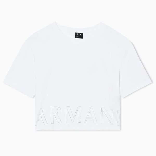 ARMANI EXCHANGE DONNA - T-SHIRT - BIANCO