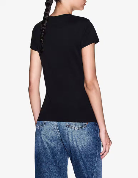 ARMANI EXCHANGE DONNA - T-SHIRT - NERO