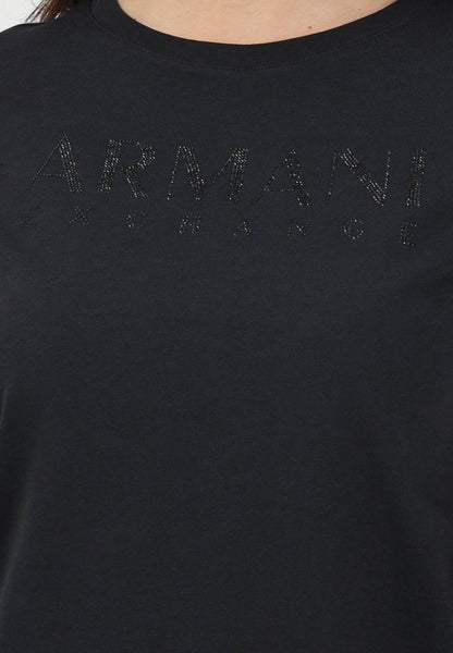 ARMANI EXCHANGE DONNA - T-SHIRT - NERO