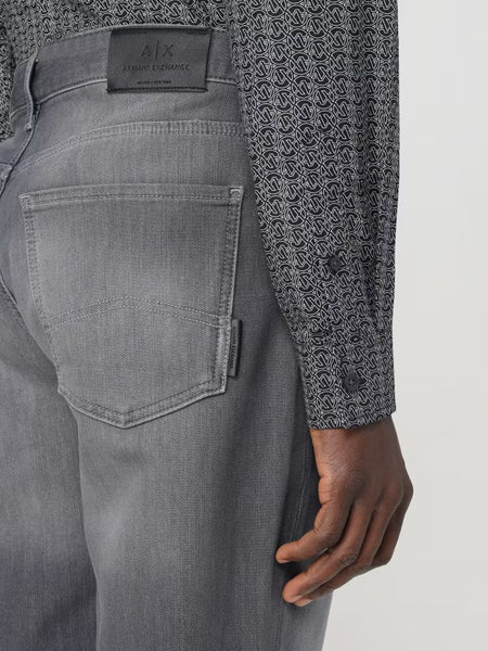 ARMANI EXCHANGE UOMO - 5 POCKETS PANT - GRIGIO SCURO