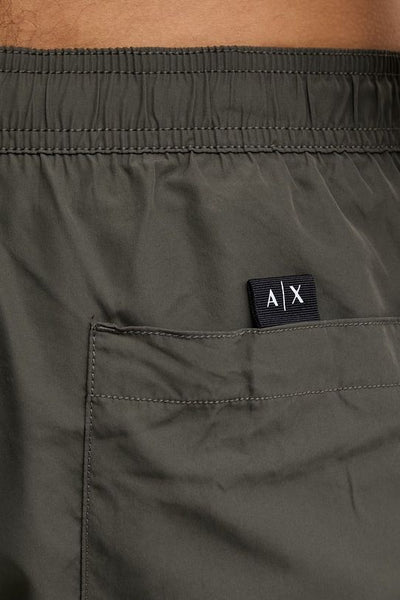 ARMANI EXCHANGE UOMO - BOXER BEACHWEAR - NERO