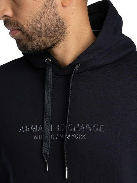 ARMANI EXCHANGE UOMO - SWEATSHIRT - BLU