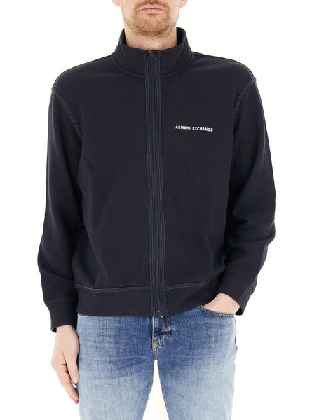 ARMANI EXCHANGE UOMO - SWEATSHIRT - BLU