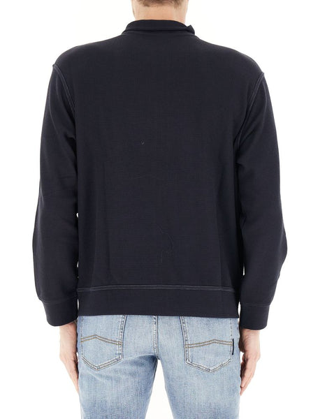 ARMANI EXCHANGE UOMO - SWEATSHIRT - BLU