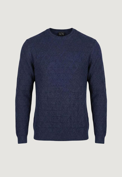 ARMANI EXCHANGE UOMO - PULLOVER - GRIGIO
