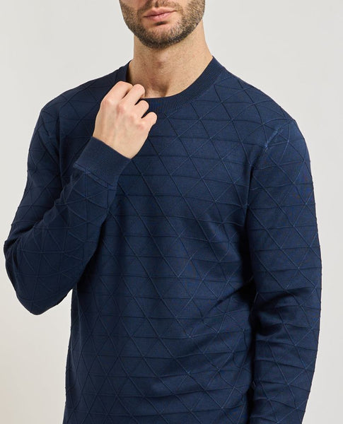 ARMANI EXCHANGE UOMO - PULLOVER - GRIGIO