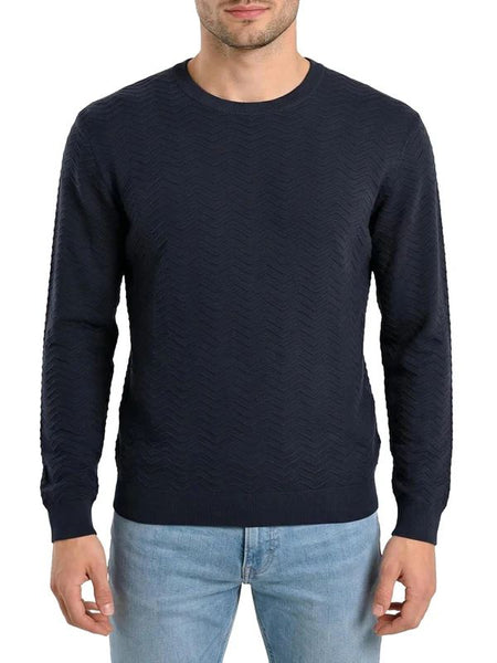 ARMANI EXCHANGE UOMO - PULLOVER - BLU