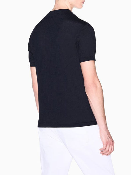ARMANI EXCHANGE UOMO - PULLOVER - BLU