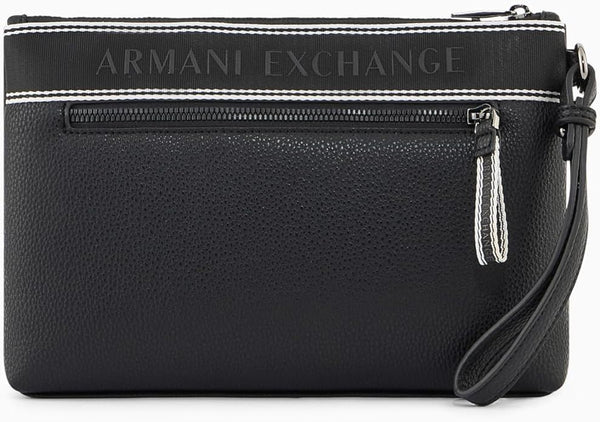 ARMANI EXCHANGE UOMO - WRISTLET CASE - NERO
