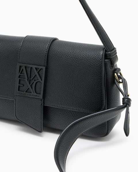 ARMANI EXCHANGE DONNA - SHOULDER BAG - NERO