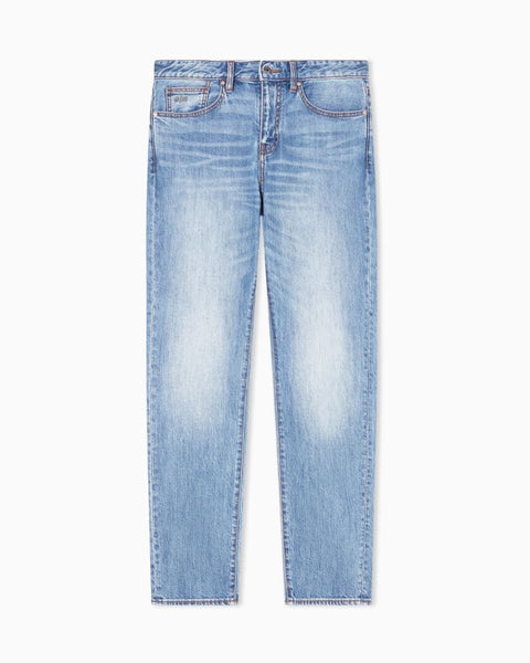 ARMANI EXCHANGE UOMO - 5 POCKETS PANT - DENIM BLU