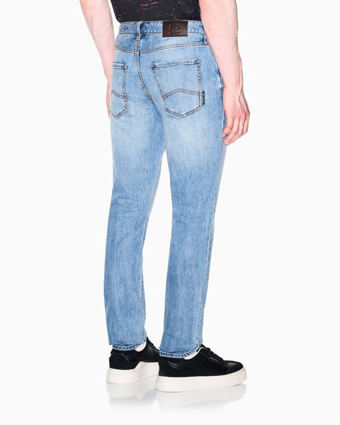 ARMANI EXCHANGE UOMO - 5 POCKETS PANT - DENIM BLU