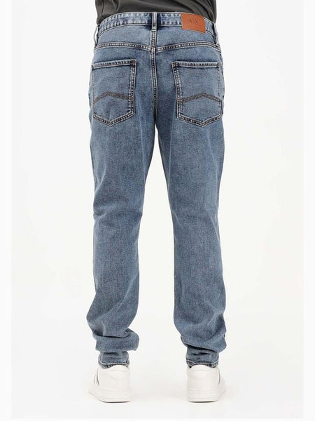 ARMANI EXCHANGE UOMO - 5 POCKETS PANT - DENIM BLU