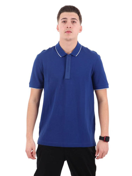 ARMANI EXCHANGE UOMO - POLO SHIRT - BLU