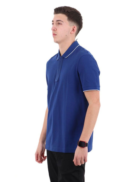 ARMANI EXCHANGE UOMO - POLO SHIRT - BLU